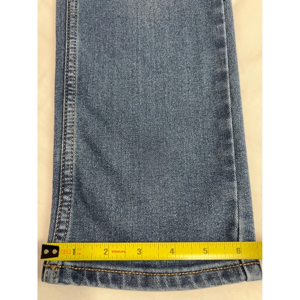 Levis 514 Boys‎ Straight Leg Performance Jeans Medium Wash Blue Size 8 Reg D22